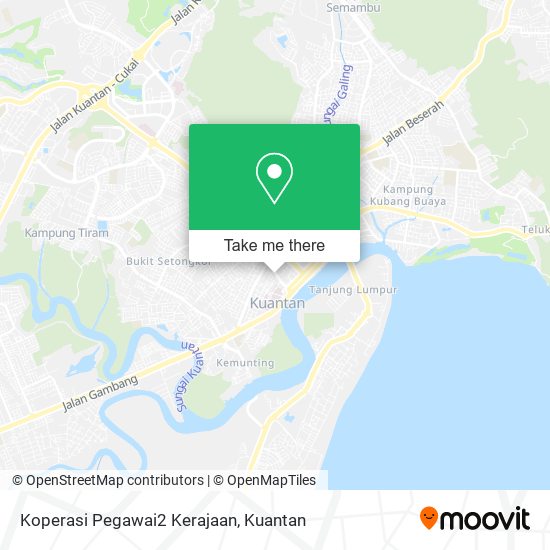 Koperasi Pegawai2 Kerajaan map