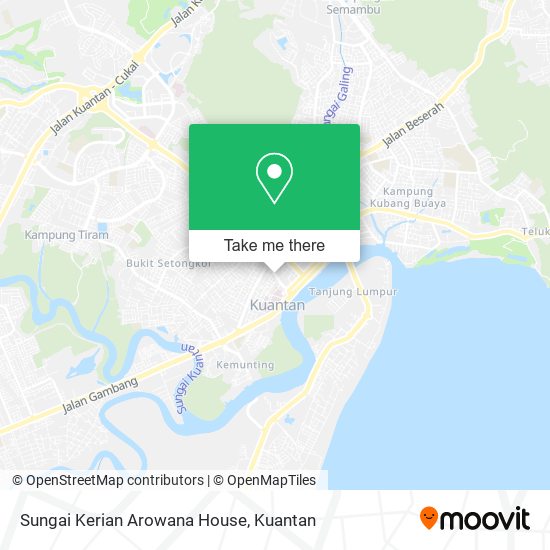 Sungai Kerian Arowana House map