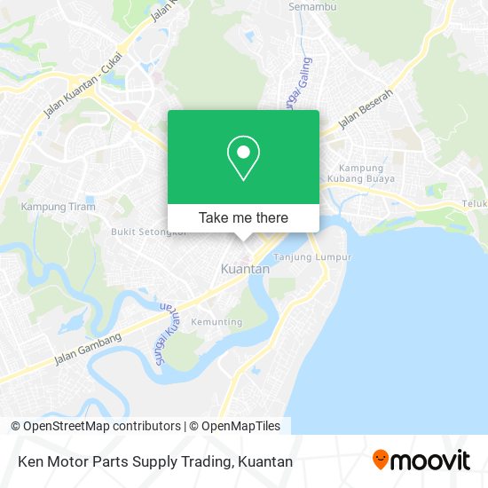 Ken Motor Parts Supply Trading map