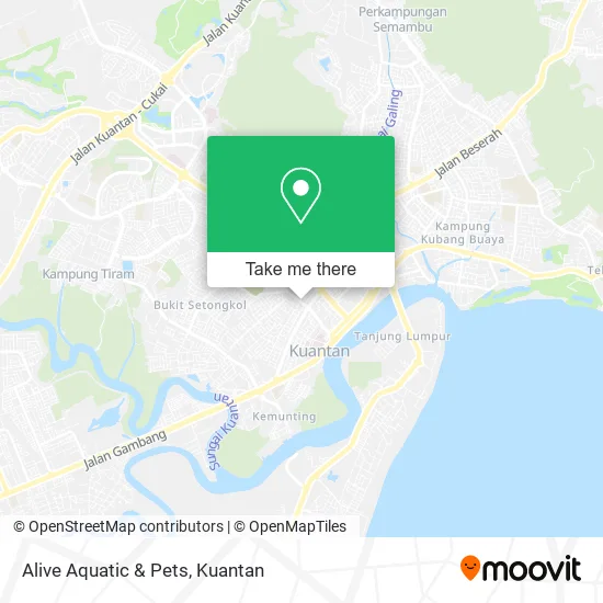 Alive Aquatic & Pets map