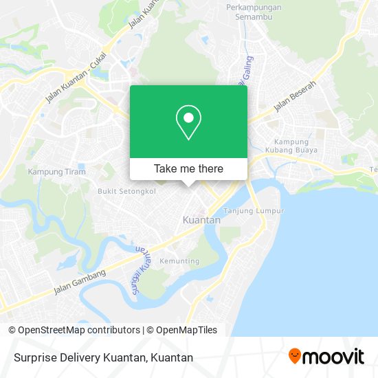 Peta Surprise Delivery Kuantan