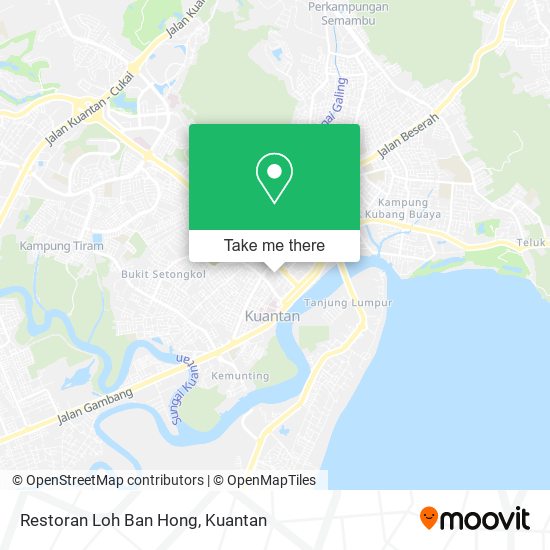 Restoran Loh Ban Hong map