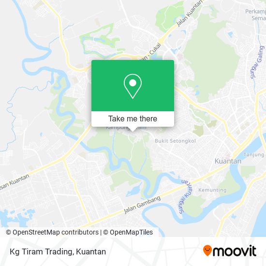 Kg Tiram Trading map