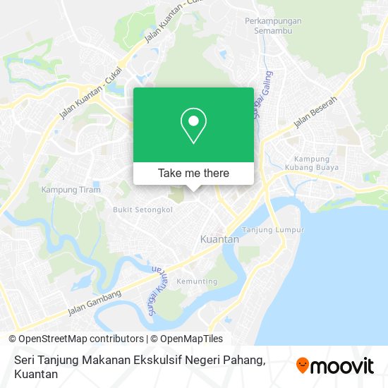 Seri Tanjung Makanan Ekskulsif Negeri Pahang map
