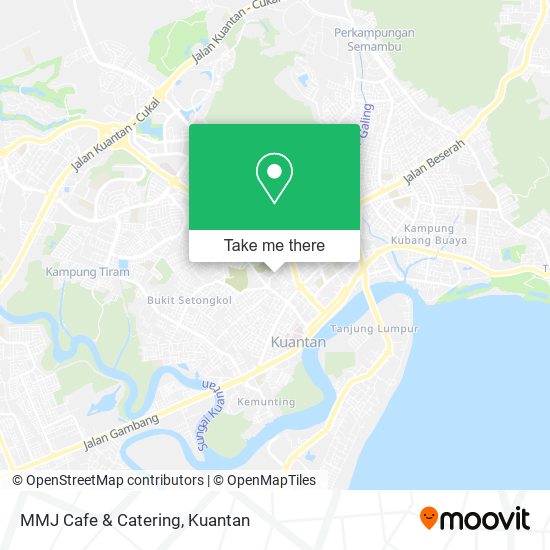 MMJ Cafe & Catering map