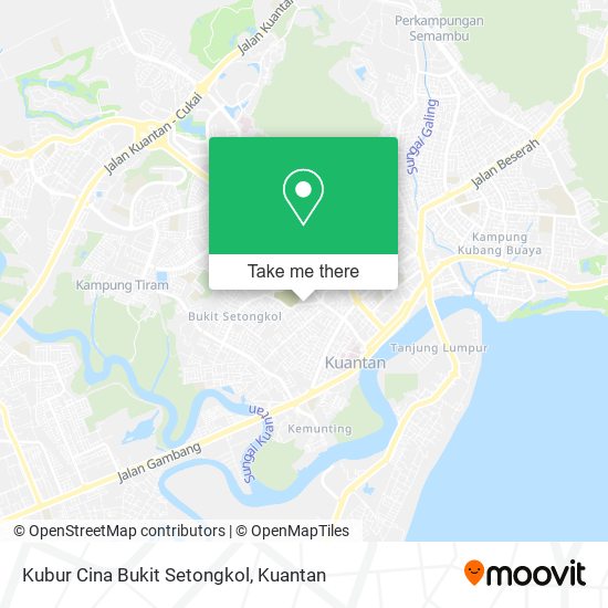 Kubur Cina Bukit Setongkol map