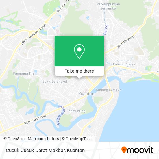 Peta Cucuk Cucuk Darat Makbar