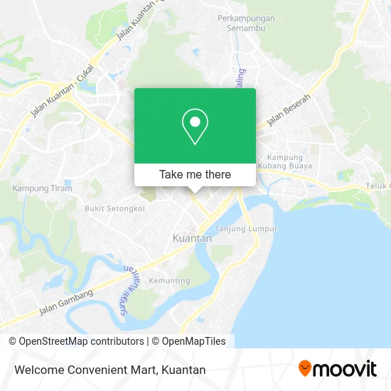 Welcome Convenient Mart map