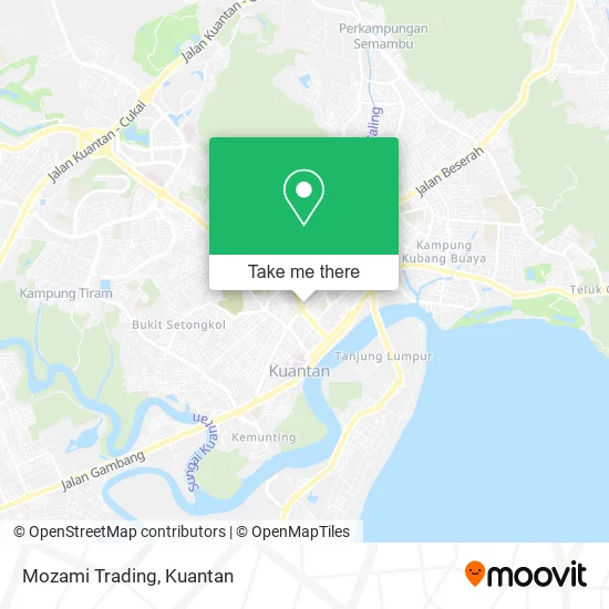 Mozami Trading map