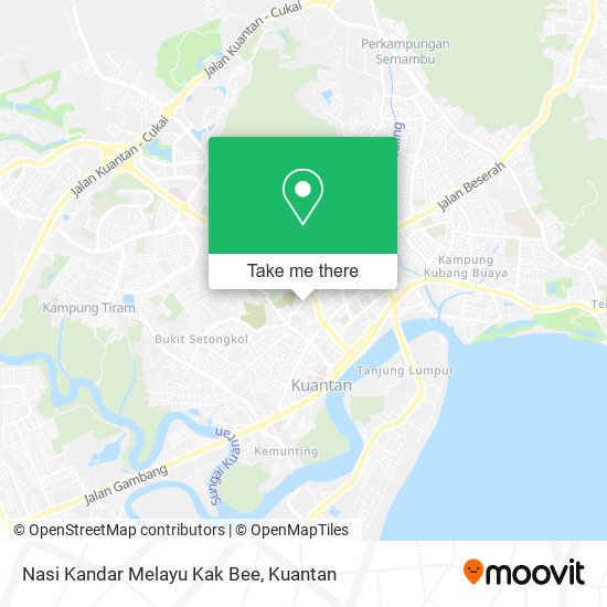 Nasi Kandar Melayu Kak Bee map