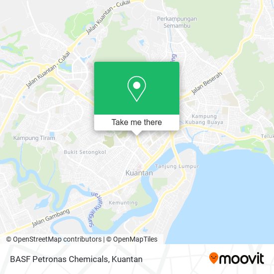 BASF Petronas Chemicals map