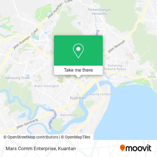 Mars Comm Enterprise map