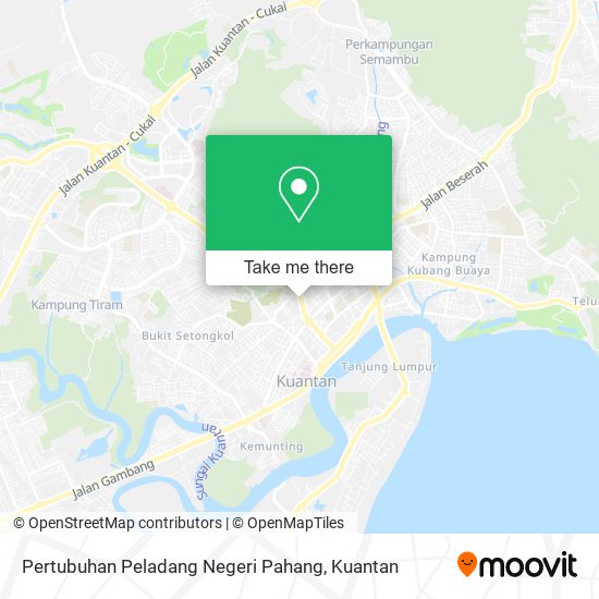 Pertubuhan Peladang Negeri Pahang map