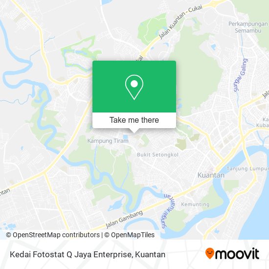 Kedai Fotostat Q Jaya Enterprise map