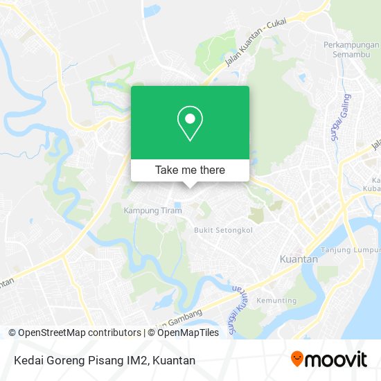 Kedai Goreng Pisang IM2 map