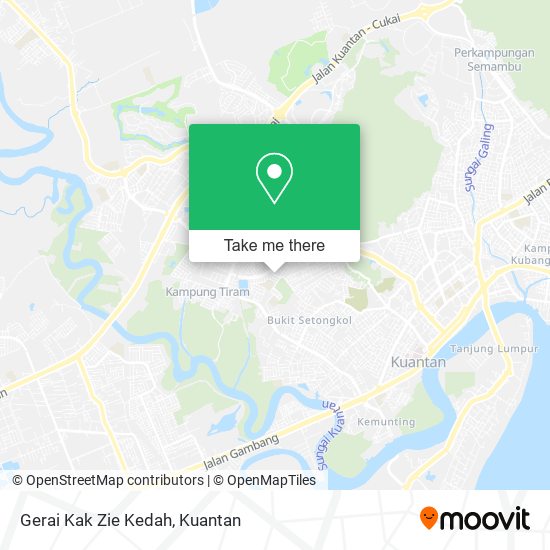 Peta Gerai Kak Zie Kedah