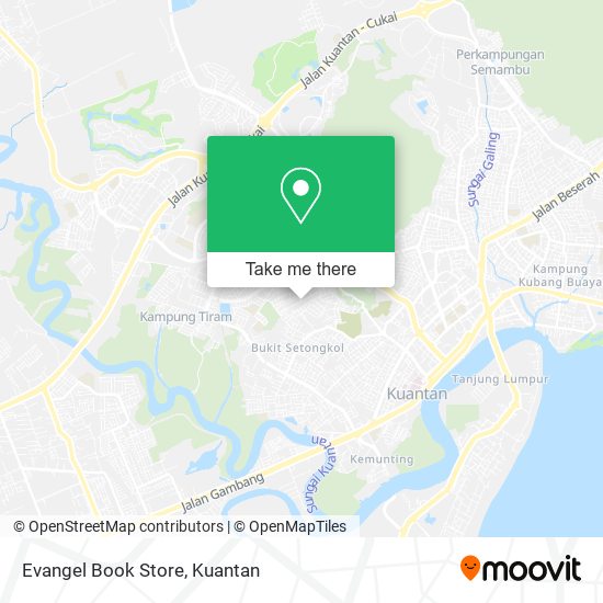 Evangel Book Store map