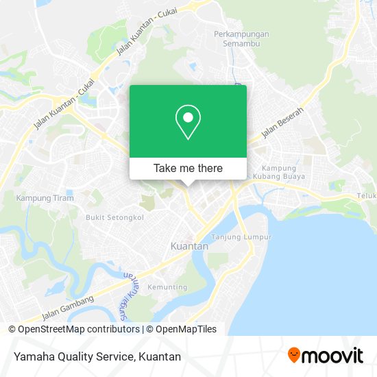 Yamaha Quality Service map