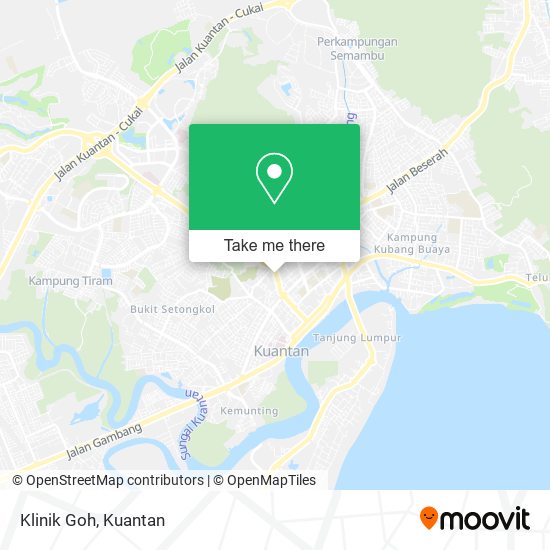 Klinik Goh map