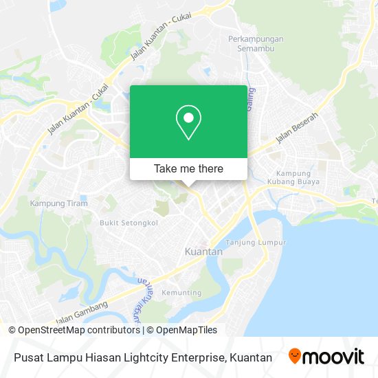 Pusat Lampu Hiasan Lightcity Enterprise map