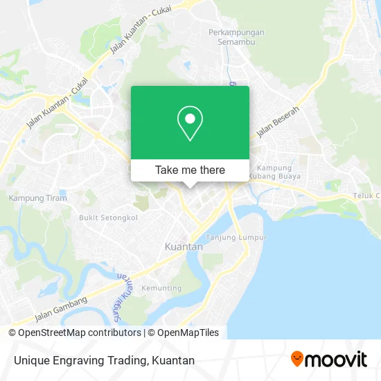 Unique Engraving Trading map