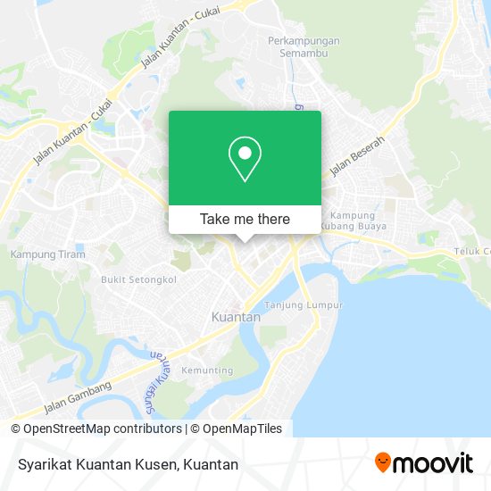 Syarikat Kuantan Kusen map