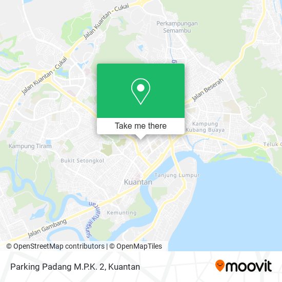 Parking Padang M.P.K. 2 map