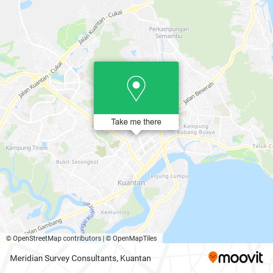 Meridian Survey Consultants map