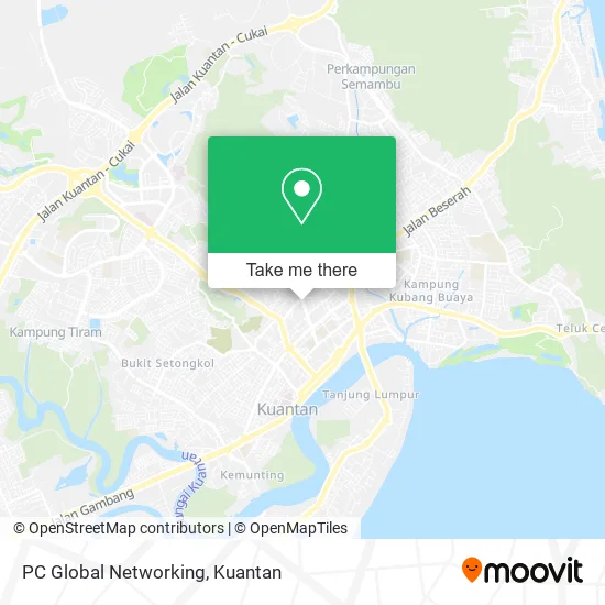 PC Global Networking map