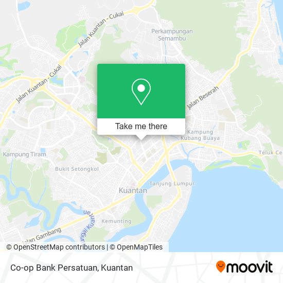 Co-op Bank Persatuan map