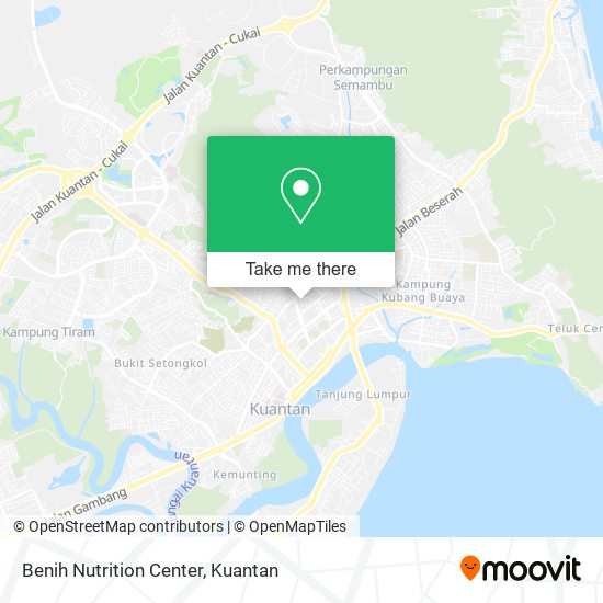 Benih Nutrition Center map