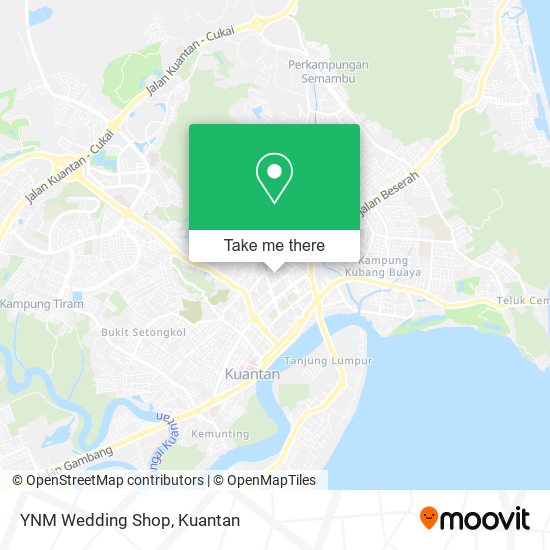 YNM Wedding Shop map