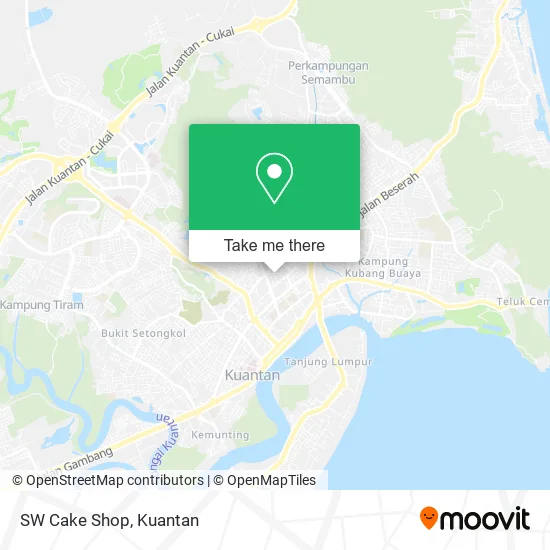 SW Cake Shop map