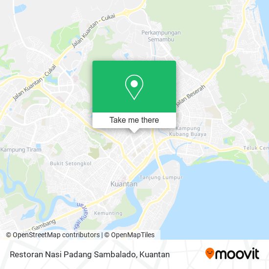 Peta Restoran Nasi Padang Sambalado