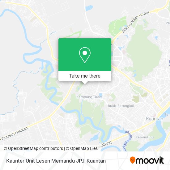 Peta Kaunter Unit Lesen Memandu JPJ