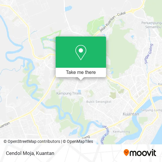 Cendol Moja map