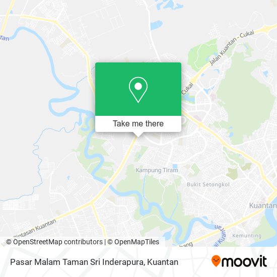 Pasar Malam Taman Sri Inderapura map