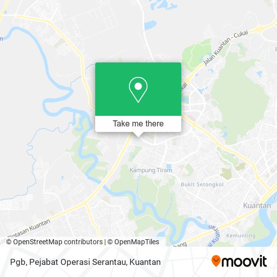 Pgb, Pejabat Operasi Serantau map