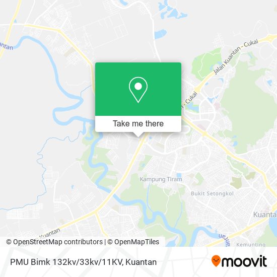 PMU Bimk 132kv/33kv/11KV map