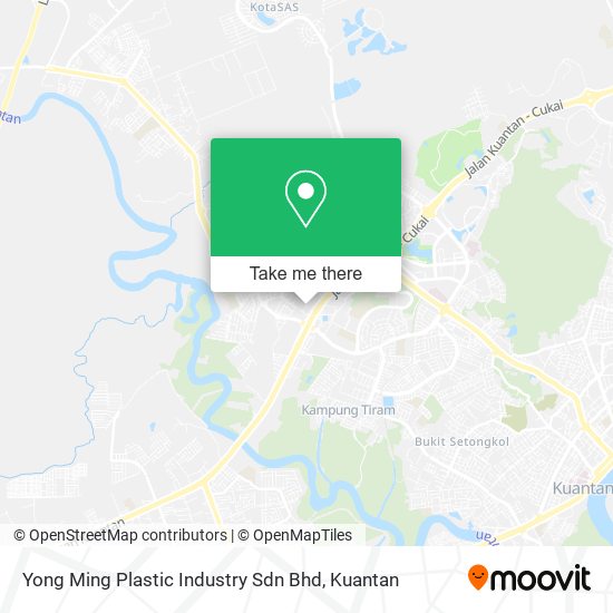 Yong Ming Plastic Industry Sdn Bhd map