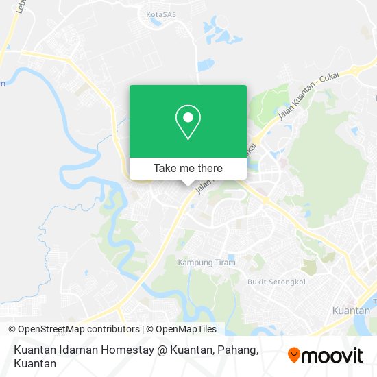 Peta Kuantan Idaman Homestay @ Kuantan, Pahang