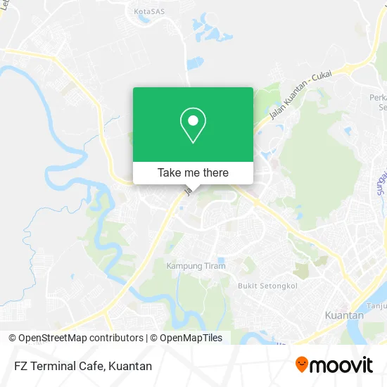 FZ Terminal Cafe map
