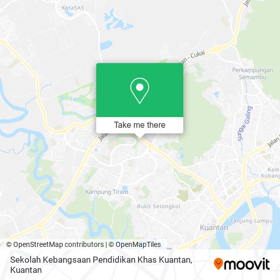 Sekolah Kebangsaan Pendidikan Khas Kuantan map
