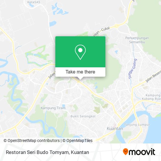 Peta Restoran Seri Budo Tomyam