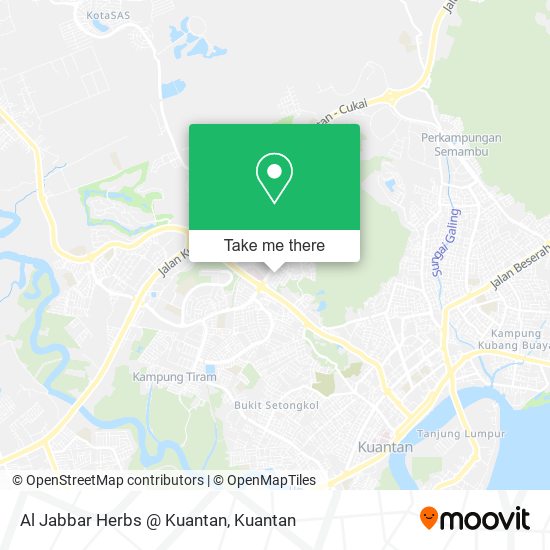Al Jabbar Herbs @ Kuantan map