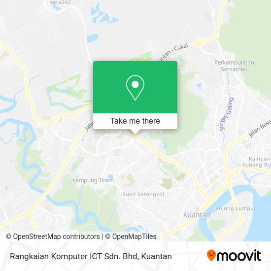 Rangkaian Komputer ICT Sdn. Bhd map