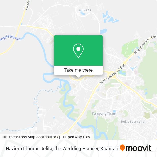 Naziera Idaman Jelita, the Wedding Planner map