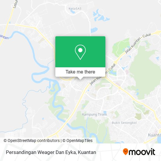 Persandingan Weager Dan Eyka map
