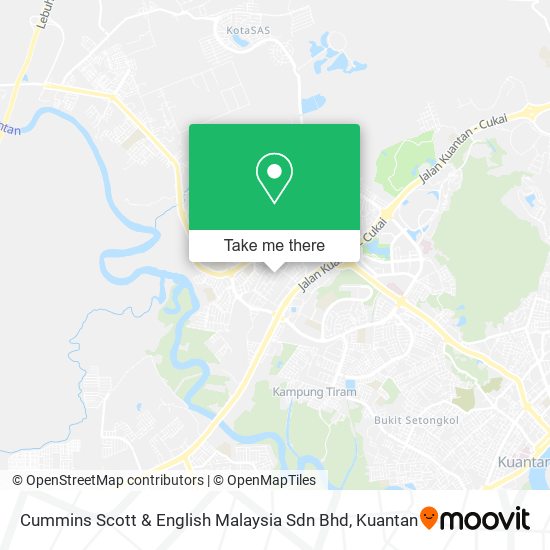Peta Cummins Scott & English Malaysia Sdn Bhd