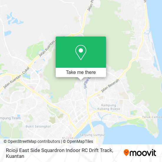 Rcioji East Side Squardron Indoor RC Drift Track map